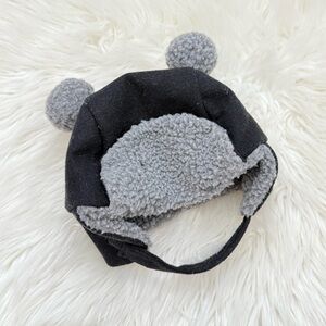 ⭐️3 for $20⭐️ Cozy Black and Gray Kids Winter Hat
